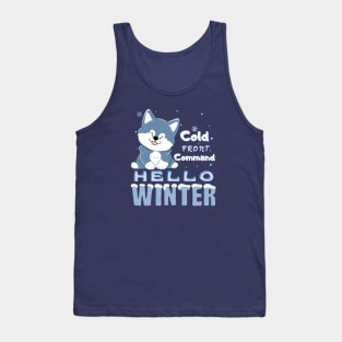 Winter's Joy: Cold Front Command Tank Top